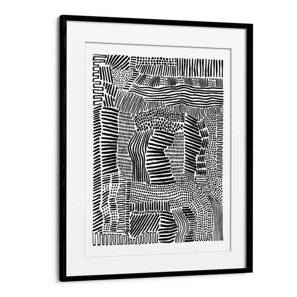 TRIBAL ART , PATTERN ART PRINTS