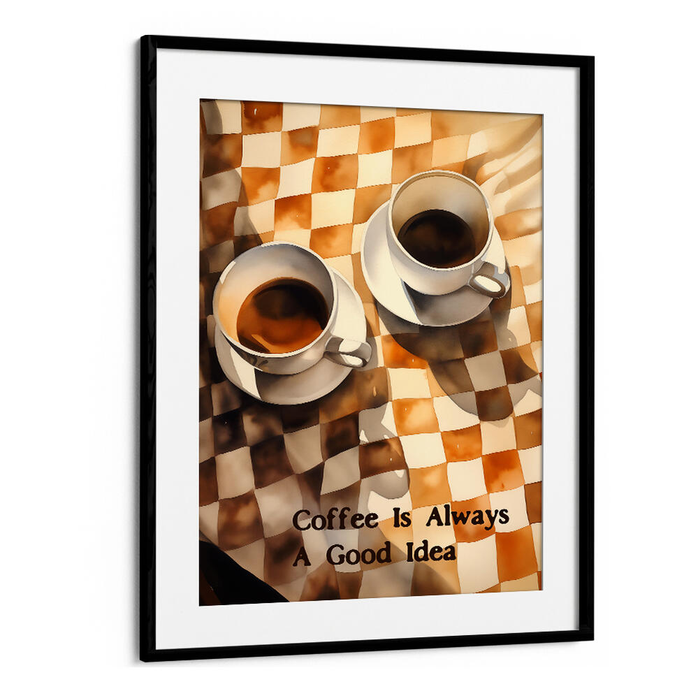 COFFEE IS ALWAYS A GOOD IDEA , BAR & CAFE ART