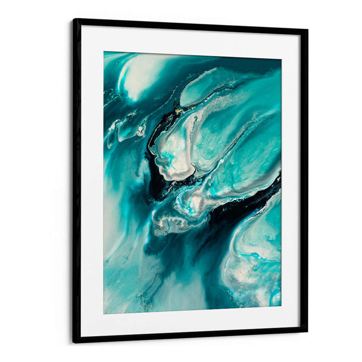 Stunning OCEAN TEAL, ABSTRACT PAINTINGS featuring bold colors and dynamic shapes, perfect for transforming any space.