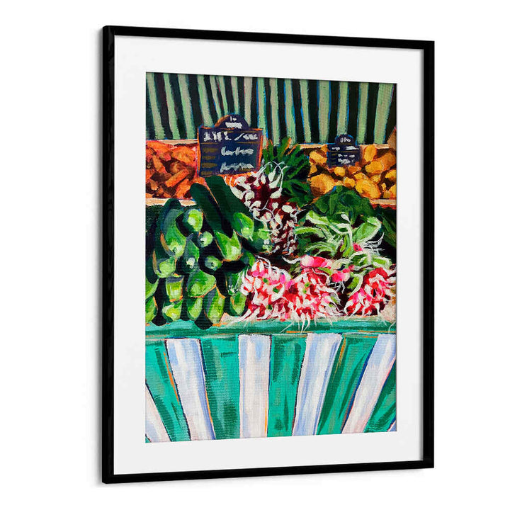 RAVISHING RADISHES , KITCHEN POSTERS by BlackMount — illustrated radish art adding fresh, playful farmhouse charm to your kitchen