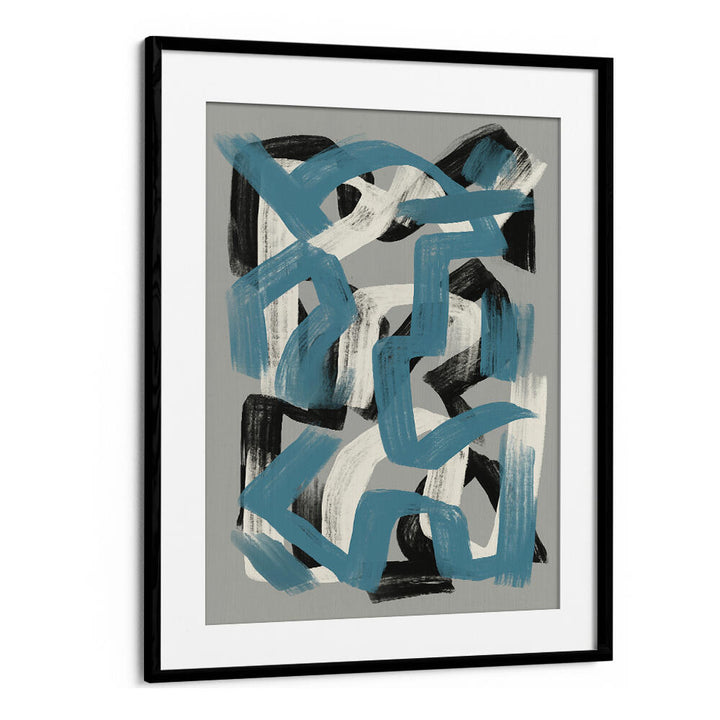 DRY BRUSH ABSTRACT IN GREY , ABSTRACT PAINTINGS