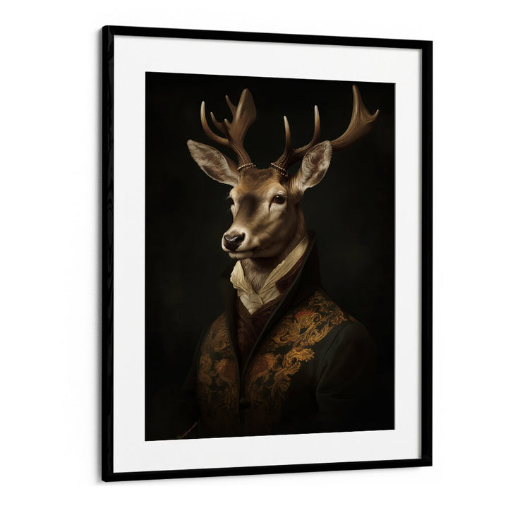 STAG PORTRAIT , ANIMAL PAINTINGS