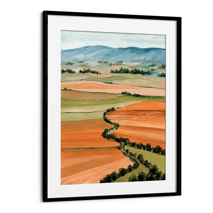 QUENIVA PATCHWORK LANDSCAPE , LANDSCAPE PAINTINGS