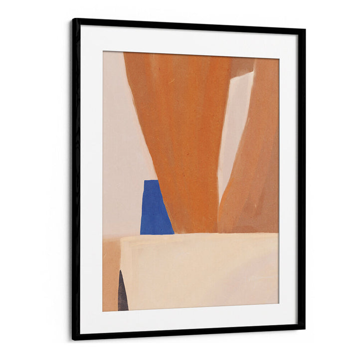 WARM EARTH SHAPES , ABSTRACT PAINTINGS