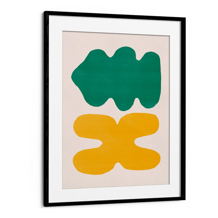 ORGANIC SHAPES IN GREEN AND YELLOW