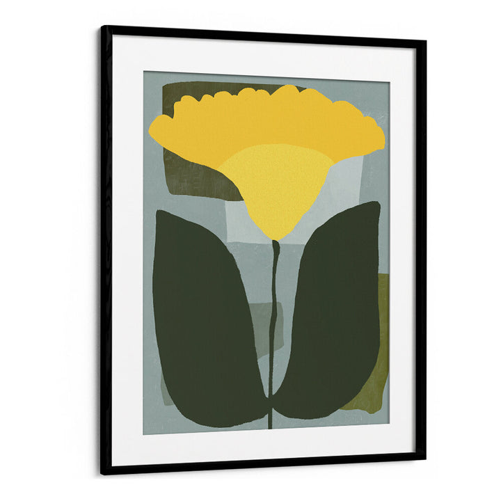 SIMPLISTIC YELLOW , FLORAL FLOWER PAINTINGS