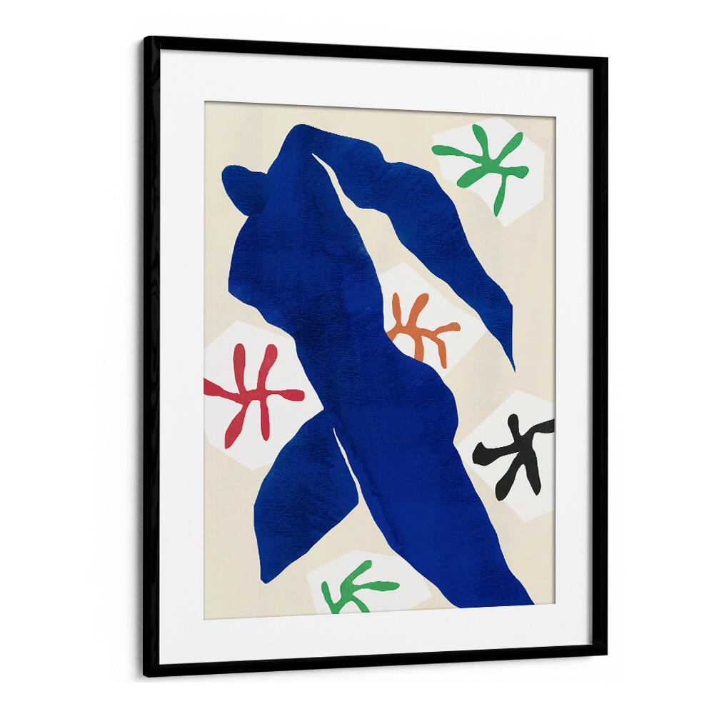ABSTRACT BLUE FIGURE , ABSTRACT PAINTINGS