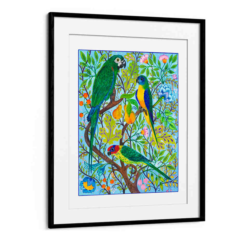 PARROTS , ANIMAL PAINTINGS