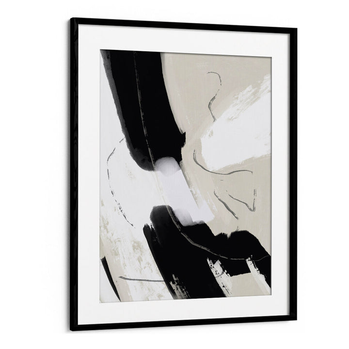 PAINT ABSTRACT B & W