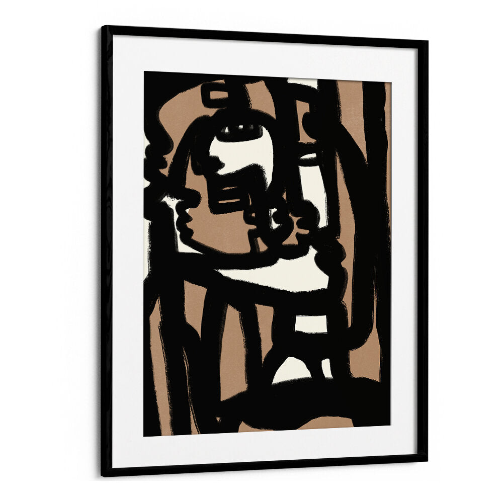 HUMAN EMOTIONS BOLD LINES , ABSTRACT PAINTINGS