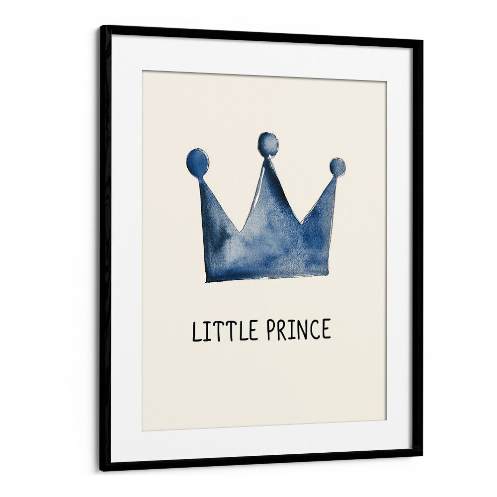 ROYAL BLUE CROWN , KIDS ROOM PAINTINGS