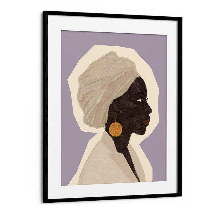 AFRICAN WOMAN , PORTRAITS & FIGURATIVE ILLUSTRATIONS