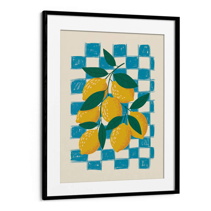 LEMON AND CHECKS NO 1 , KITCHEN POSTERS
