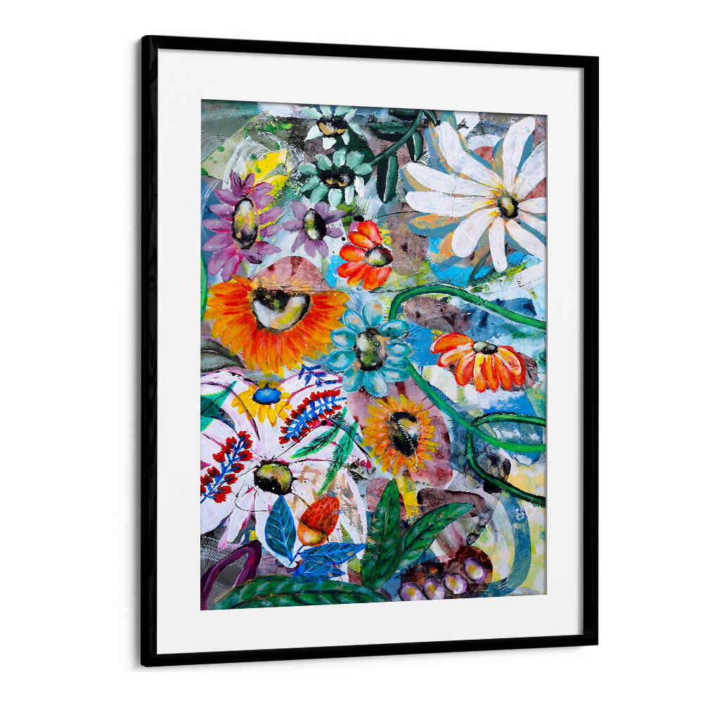 ART FLORAL , FLORAL FLOWER PAINTINGS