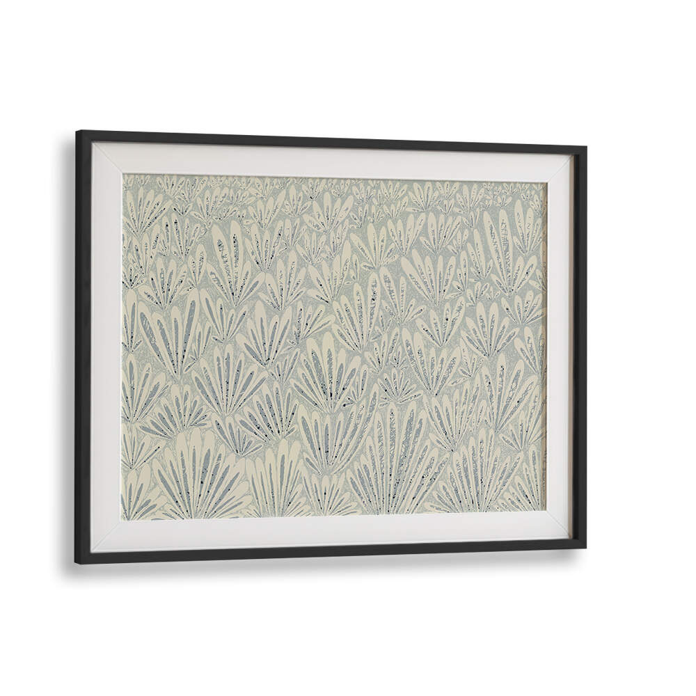 Framed CALMING ESSENTIALS III, PATTERN ART PRINTS featuring an abstract design to enhance your living space's tranquility.