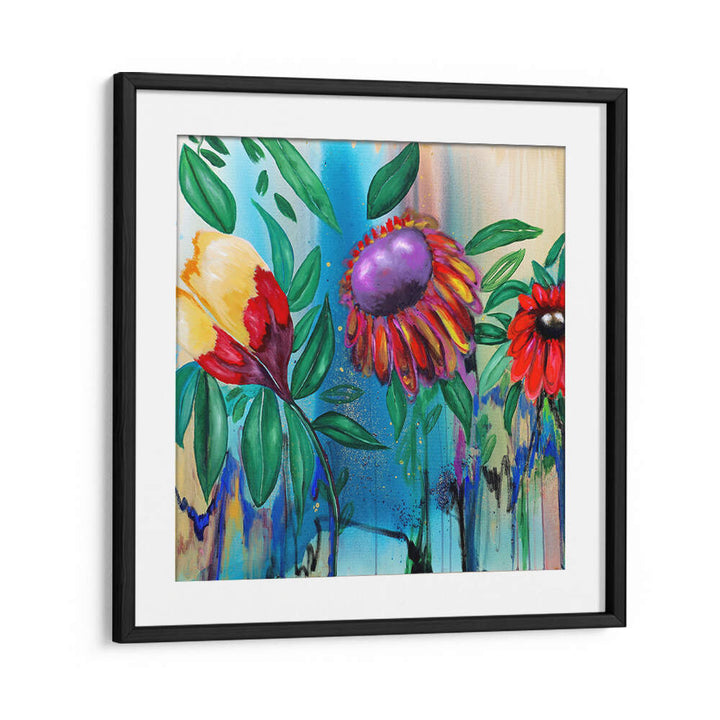 FLORAL ART , FLORAL FLOWER PAINTINGS