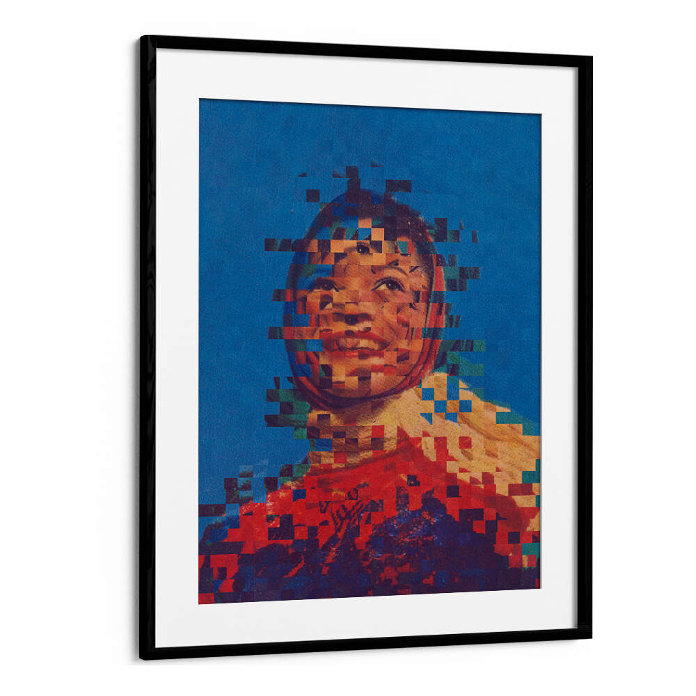 Colorful and abstract depiction from THE ONE, SURREAL ART PRINTS, ideal for modern home decor.
