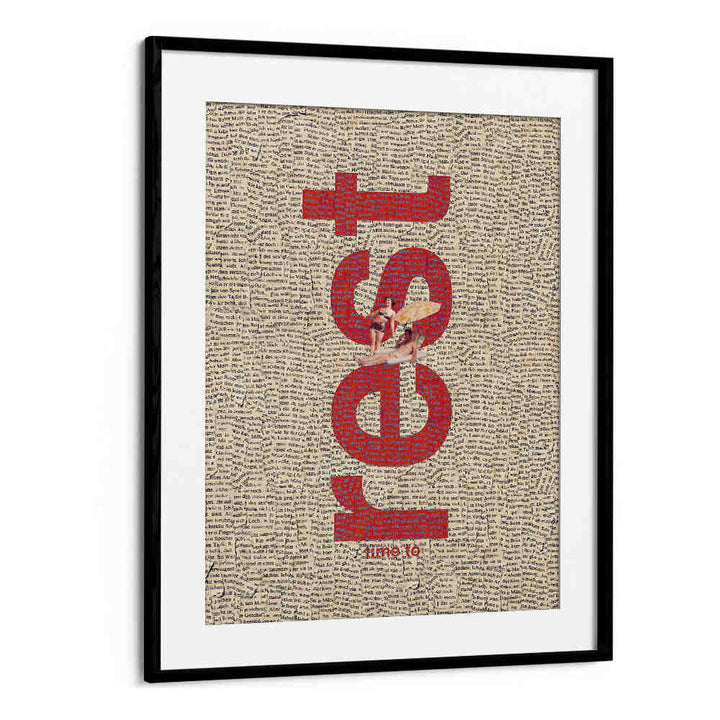 Stylish TIME TO REST, QUOTES poster featuring bold typography, perfect for any relaxing space. Ideal for home decor.