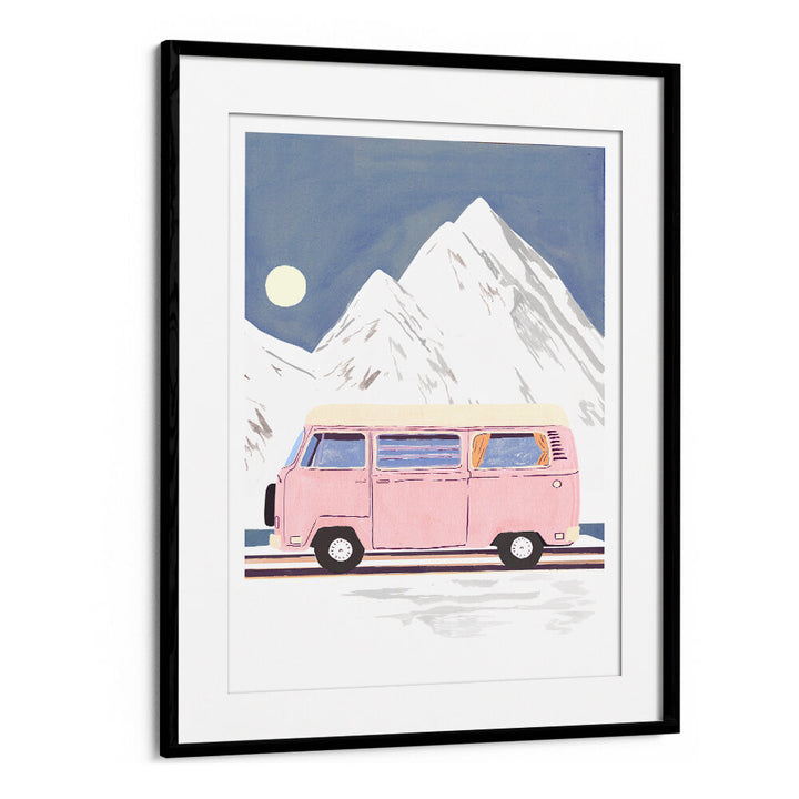 WINTER PRINT , CAR POSTERS