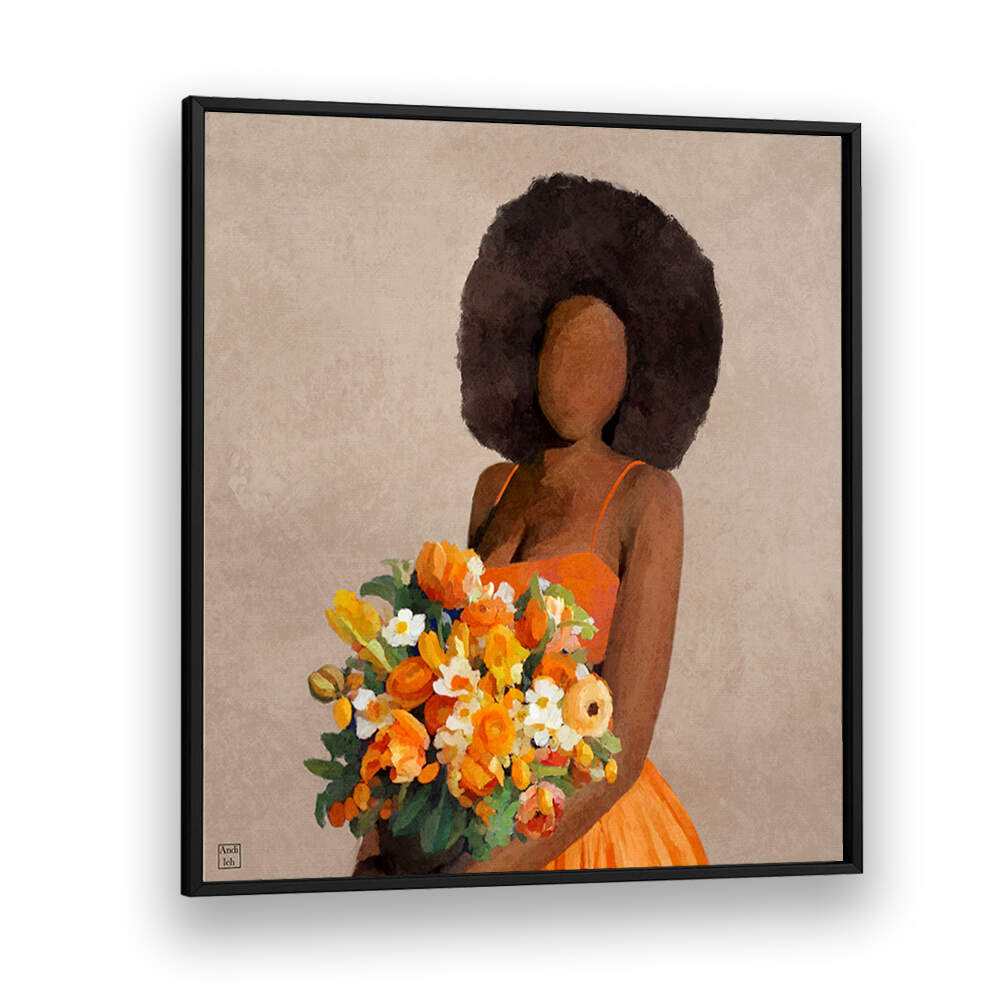 ORANGE , PORTRAITS & FIGURATIVE ILLUSTRATIONS