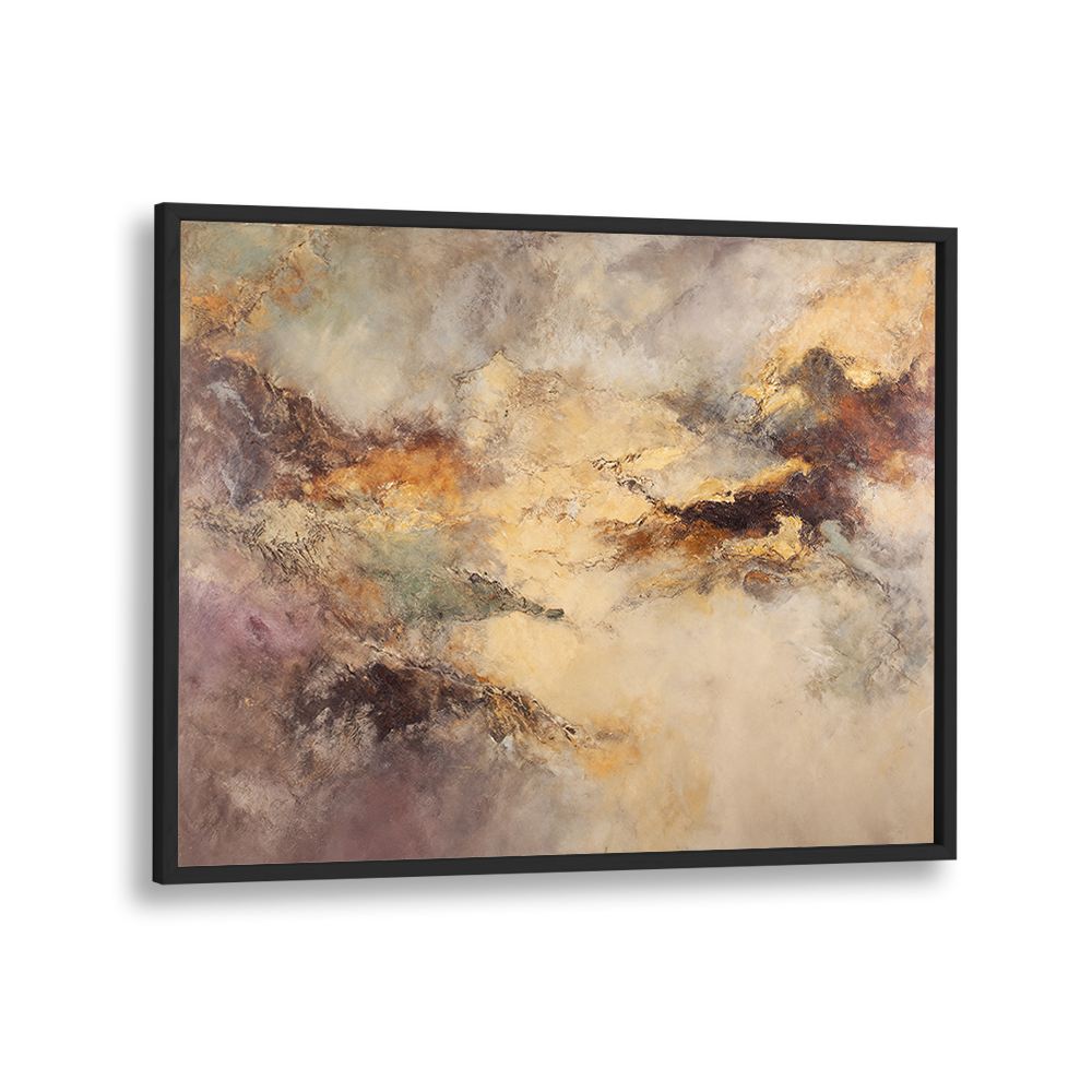ABSTRACT GOLDEN CLOUDSCAPE