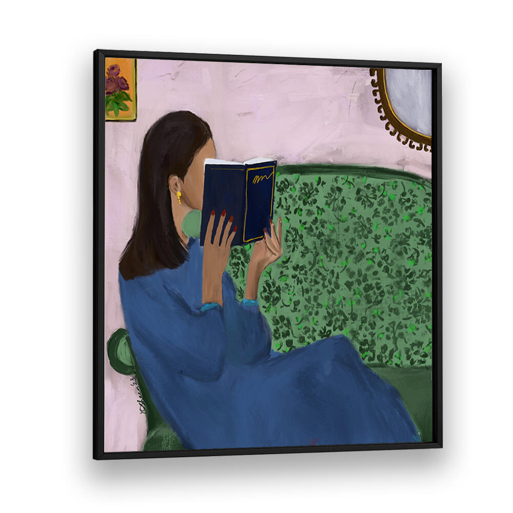 AFTERNOON ESCAPE , PORTRAITS & FIGURATIVE ILLUSTRATIONS