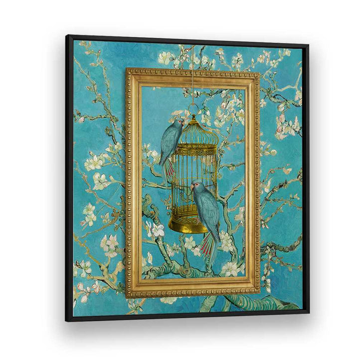 BLUE PARROTS ALMOND BLOOM