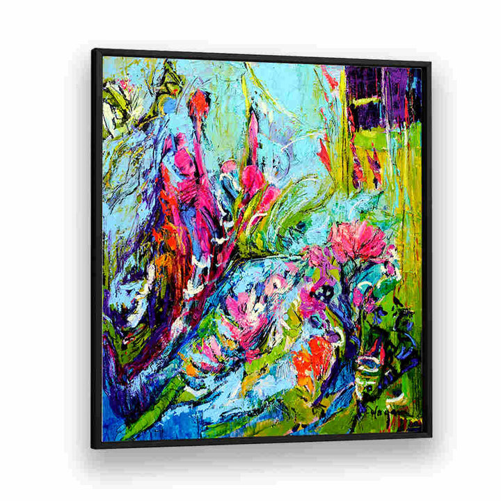 BOTANIC RADIANCE V , ABSTRACT PAINTINGS