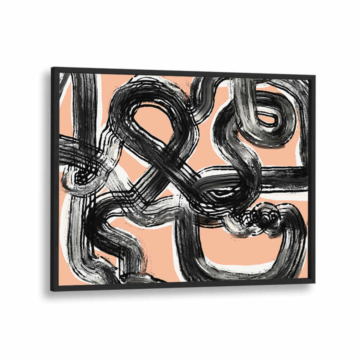 TWISTING PATHWAYS , ABSTRACT PAINTINGS