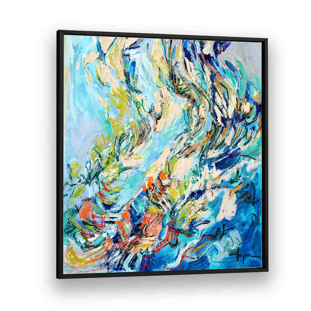 BURST OF BLOOMING LIGHT III , ABSTRACT PAINTINGS