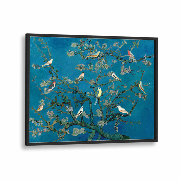 BIRDS IN BLOSSOM , ANIMAL PAINTINGS