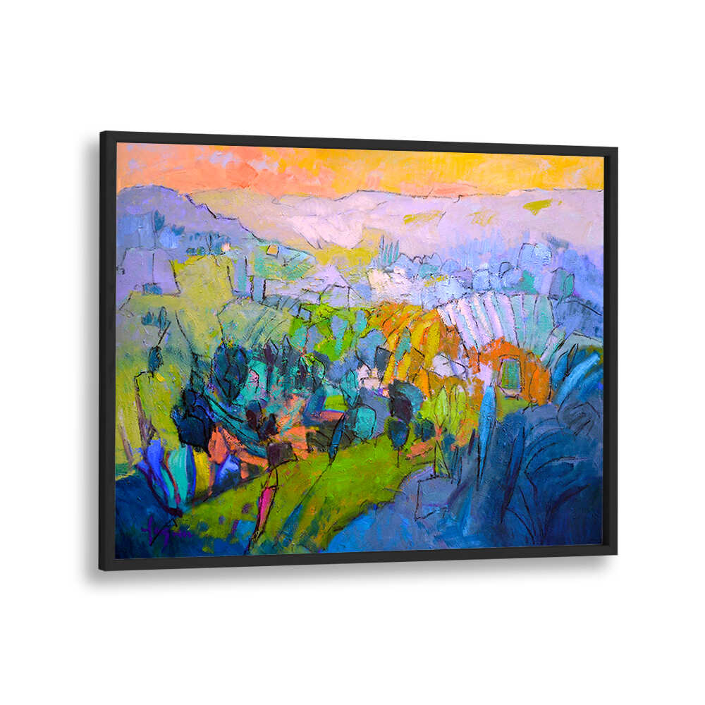 COLORFUL PANORAMA , LANDSCAPE PAINTINGS