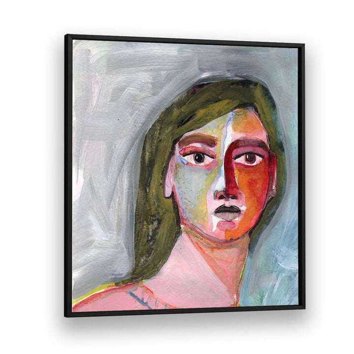 COLORFUL WOMAN PORTRAIT