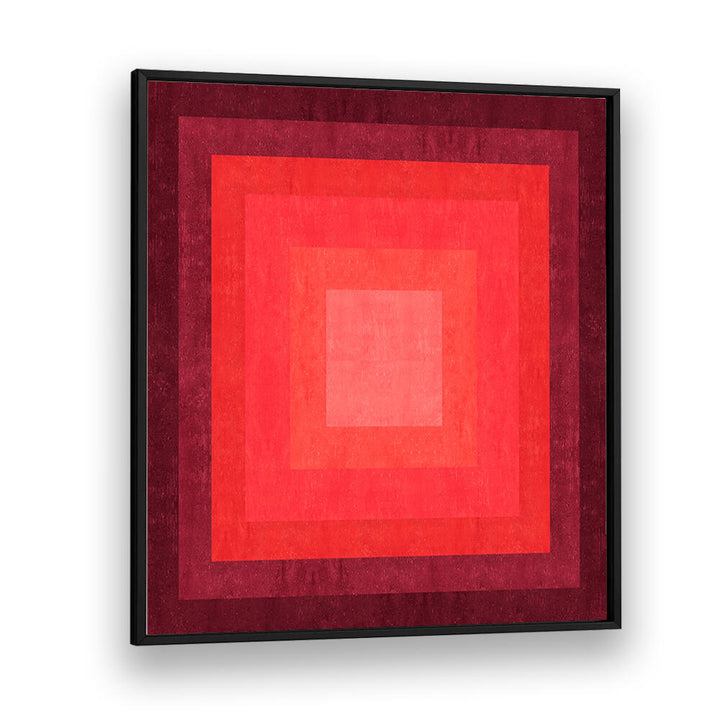 CRIMSON CONCENTRIC , GEOMETRIC ART PRINTS