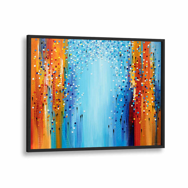 COLORS OF THE CITY MOOD , MODERN IMPRESSIONISM PAINTINGS