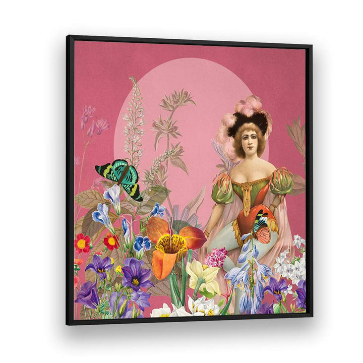 ELEGANT FLORAL PORTRAIT