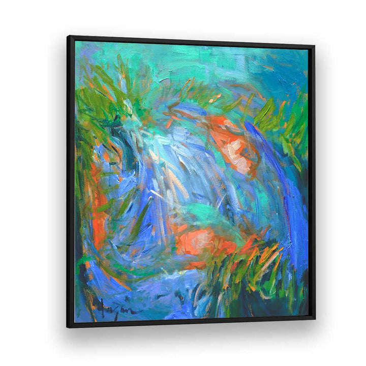 EXPRESSIONIST COLORFUL ABSTRACT VI , ABSTRACT PAINTINGS