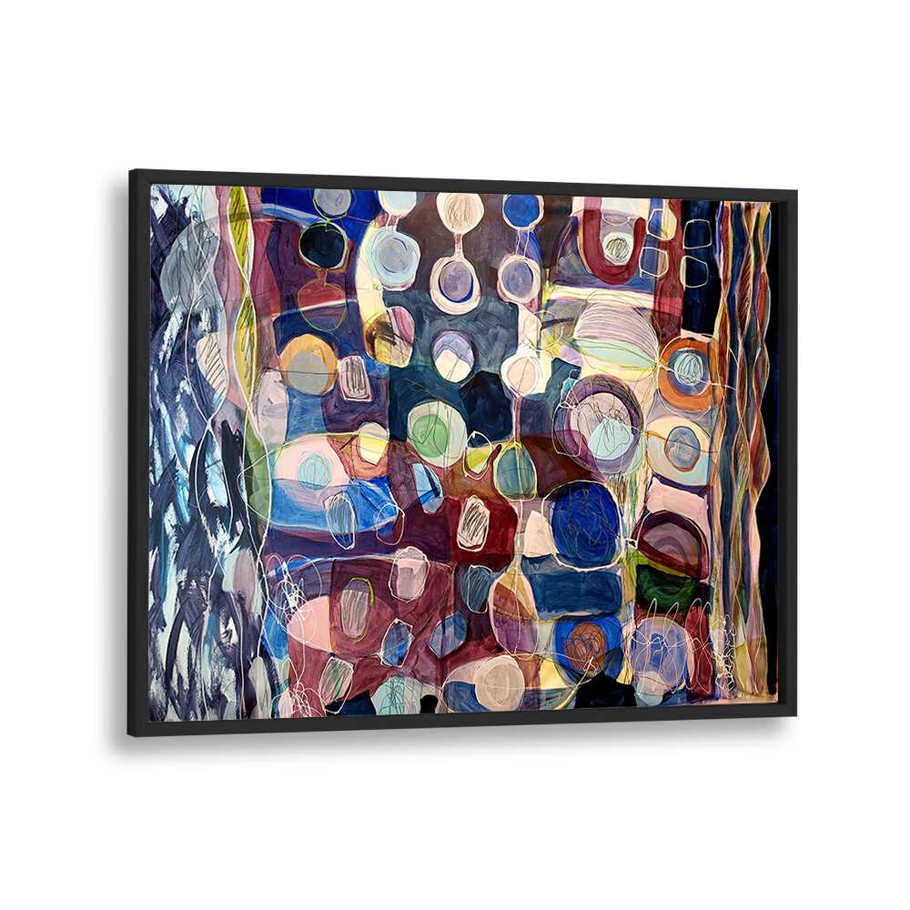 Vibrant ELEMENTS ORGANISEES I, ABSTRACT PAINTINGS artwork, perfect for enhancing your space with sophistication.