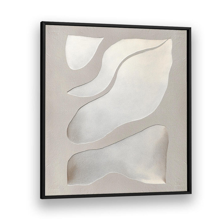 FLOWING SHAPES IN SOFT NEUTRAL TONES , ABSTRACT PAINTINGS