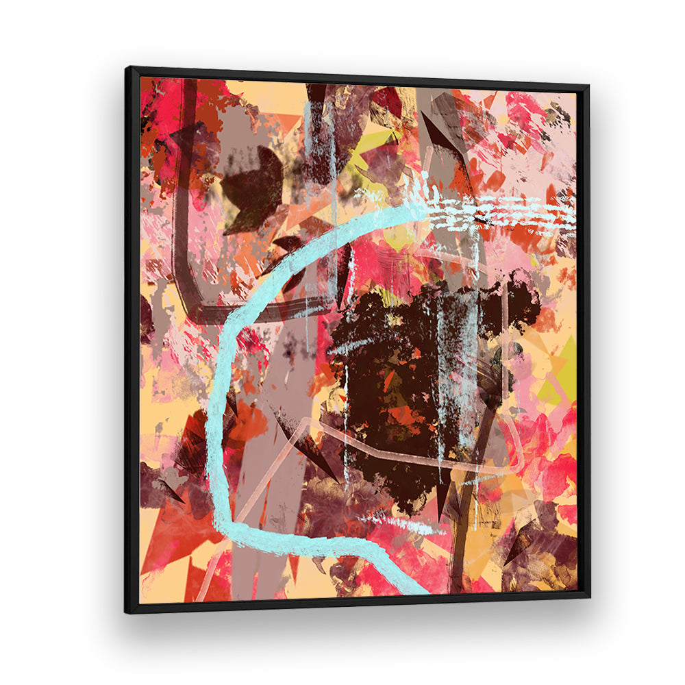 Vibrant FOUR SEASON AUTUMN, ABSTRACT PAINTINGS showcasing expressive hues for a striking focal point in any space.