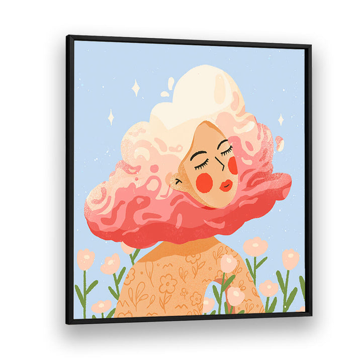 HEAD ON CLOUD , PORTRAITS & FIGURATIVE ILLUSTRATIONS