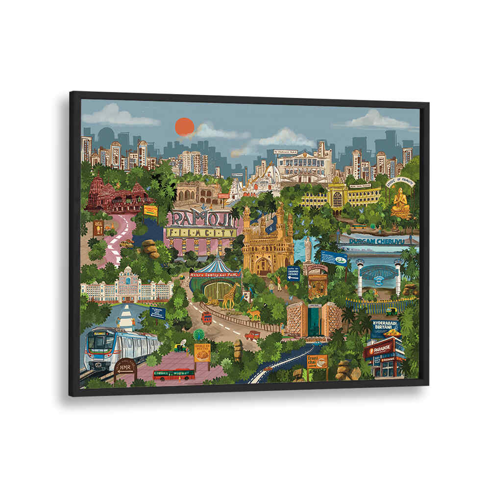 HYDERABAD III , TRAVEL POSTERS