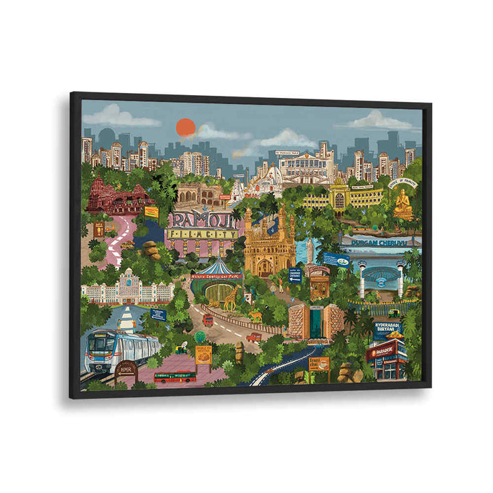 HYDERABAD III , TRAVEL POSTERS