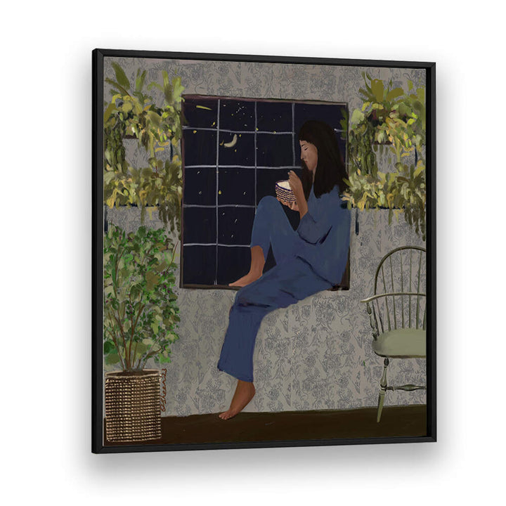 LATE NIGHT TREAT , PORTRAITS & FIGURATIVE ILLUSTRATIONS