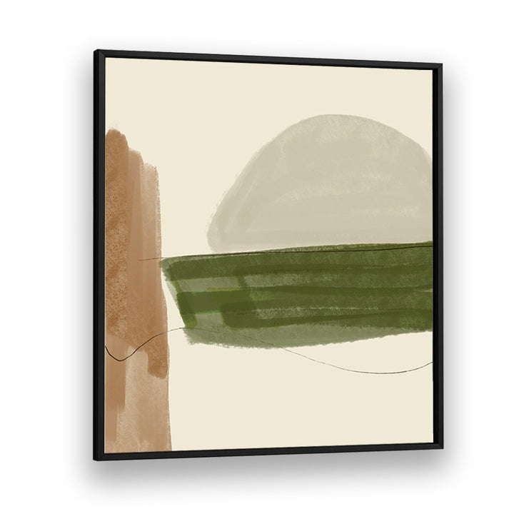 Minimal Fall, abstract paintings featuring soft colors and geometric shapes, perfect for modern decor.