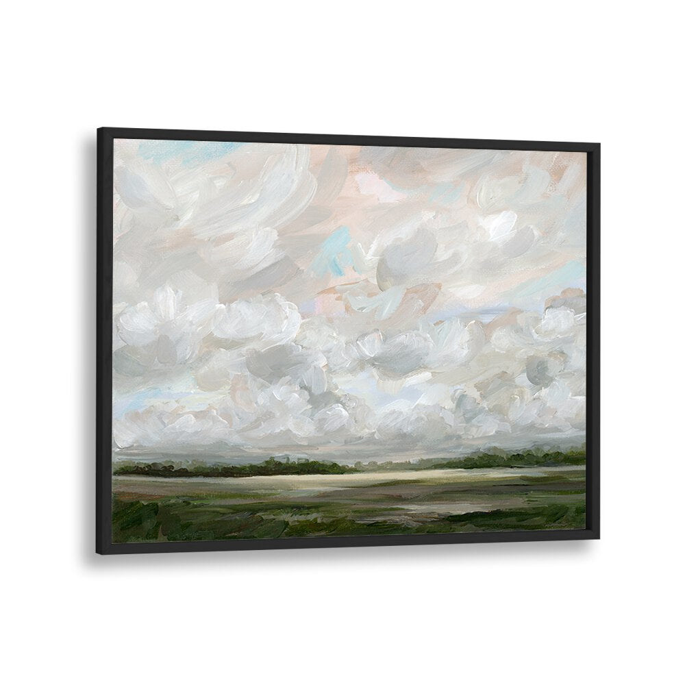 Muted Prairie, abstract paintings featuring serene landscapes, enhance your home decor with subtle elegance.