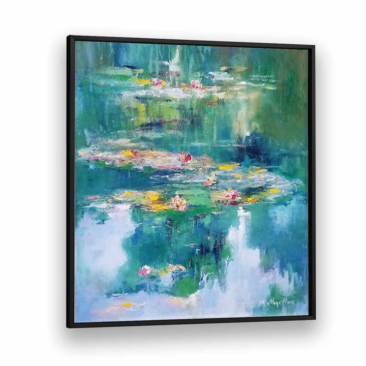 MYSTIC LILIES , FLORAL FLOWER PAINTINGS