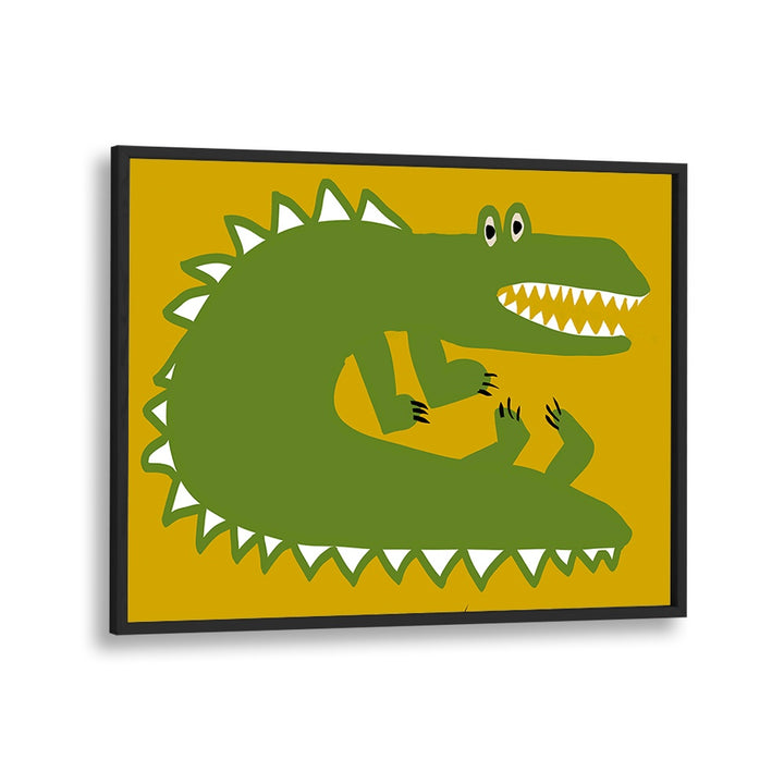 PLAYFUL GREEN ALLIGATOR