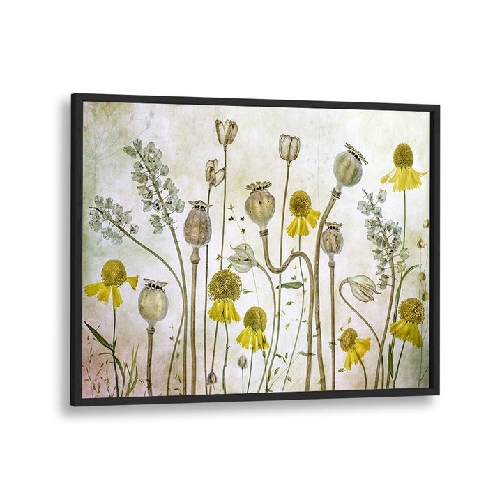 Vibrant POPPIES AND HELENIUM, FLORAL FLOWER PAINTINGS, enhancing your home decor with stunning floral arrangements.