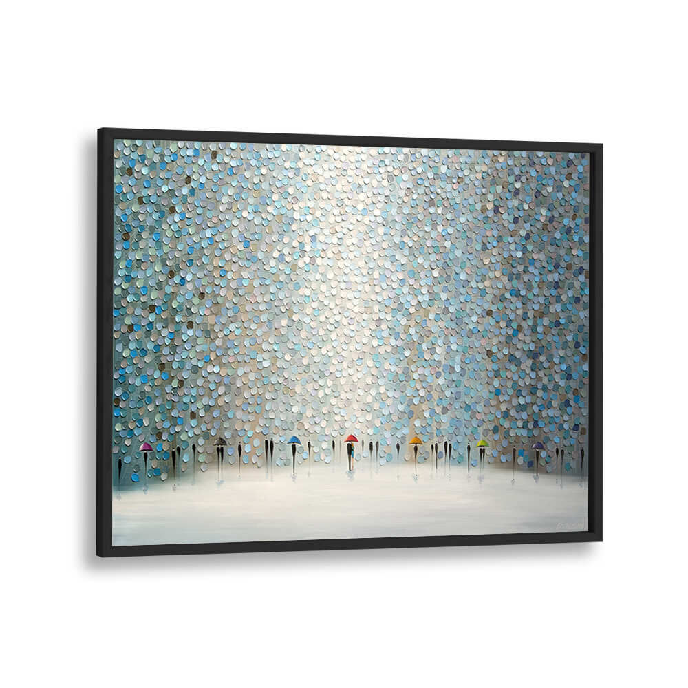 RAIN SYMPHONY , MODERN IMPRESSIONISM PAINTINGS